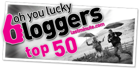 Oh you lucky bloggers