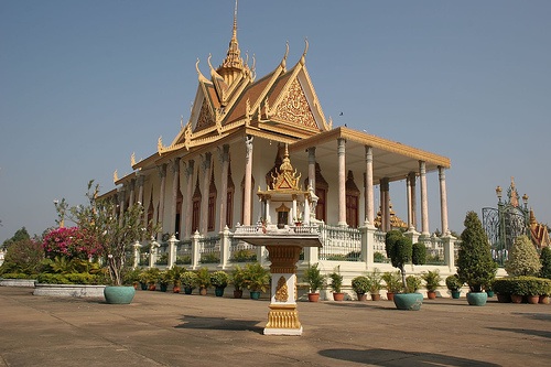 Silver Pagoda at the Royal Palace, Phnom Penh Photo: Kirk Siang on Flickr