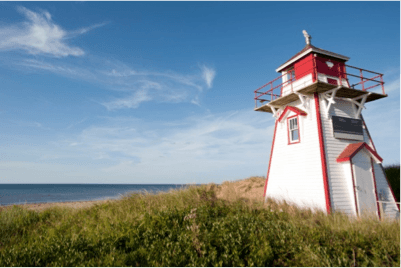 The lighthouses of Prince Edward Island Canada