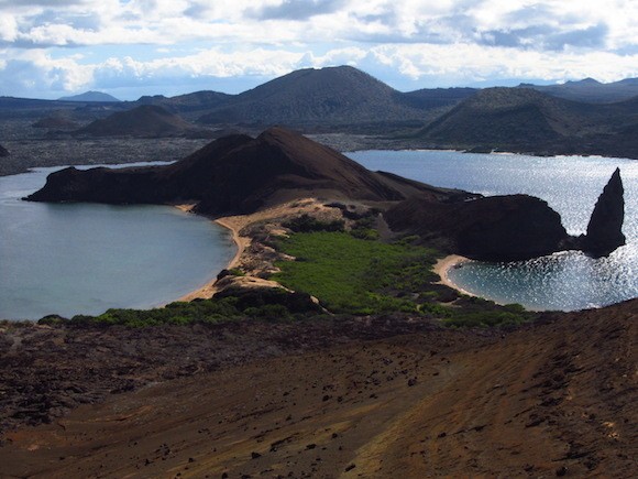 Pinnacle Rock on Bartolomé Island in the Galapagos Islands Photo: Kate Convissor