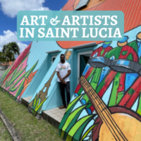 Saint Lucia artists Heatheronhertravels.com