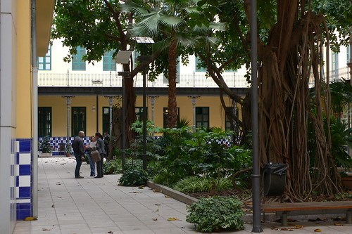 Courtyard at La Beneficencia Valencia