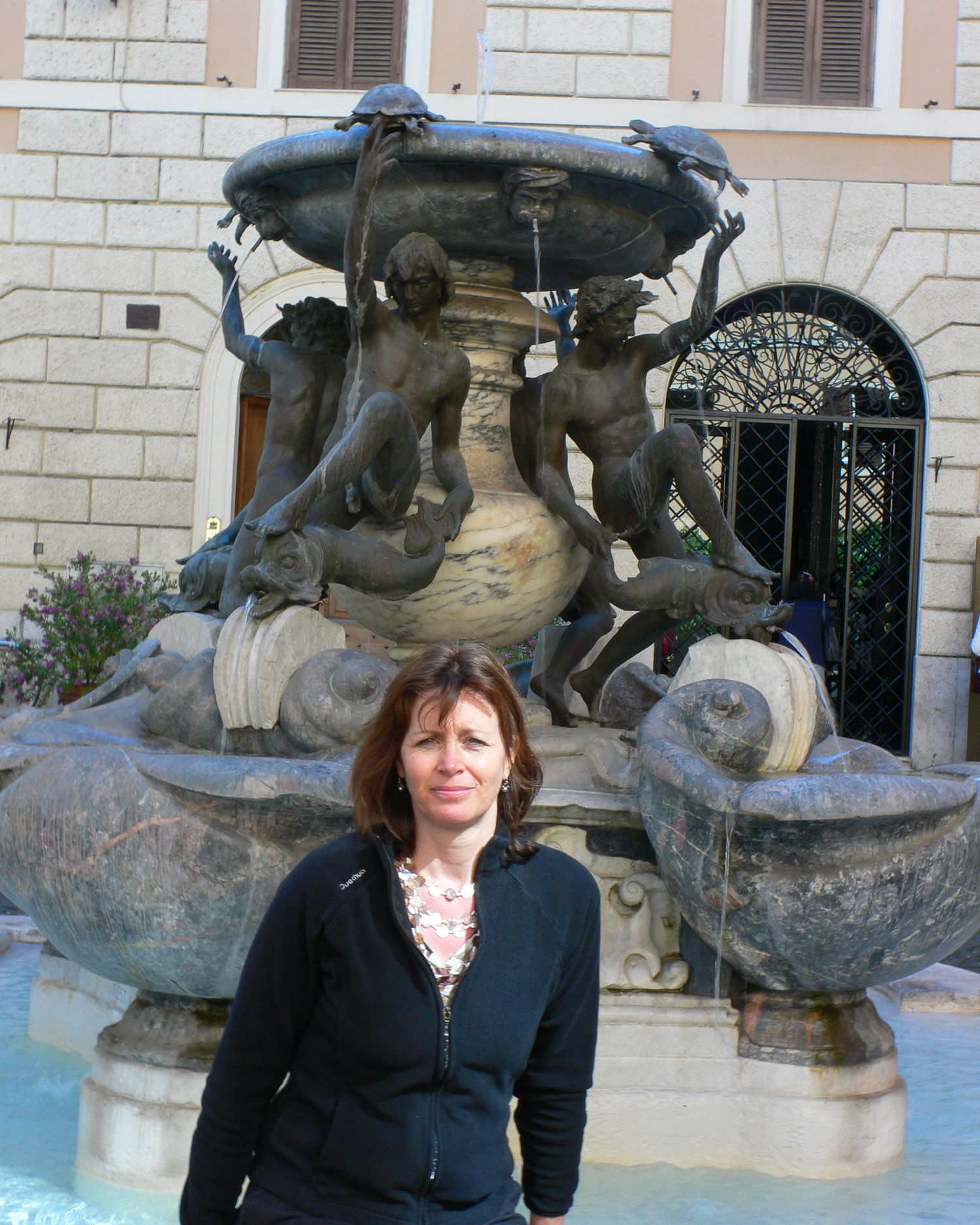 Turtle Fountain in Rome Photo Heatheronhertravels.com