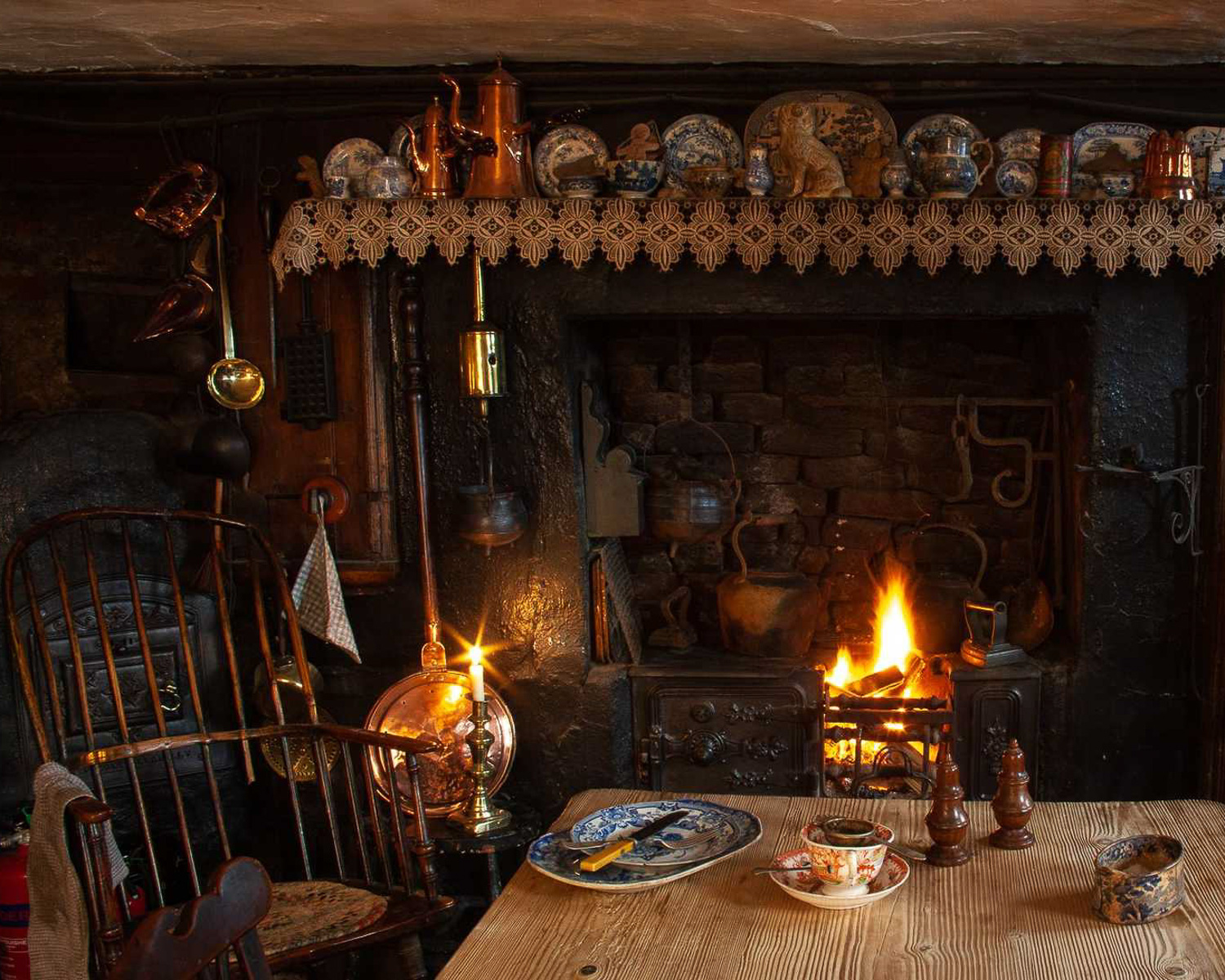 Kitchen in Dennis Severs House London Photo_ Dennis Severs House