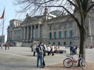 The Reichstag in Berlin