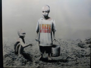 Banksy exhibition in Bristol