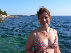 Swimming in Istria Croatia