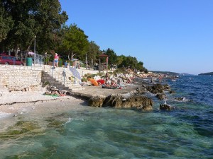 Swimming in Istria Croatia