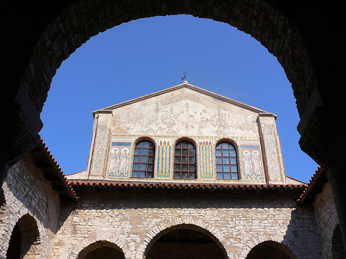 Basilic of Eurphrasius in Porec, Croatia