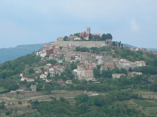 Motovun in Istria in Croatia