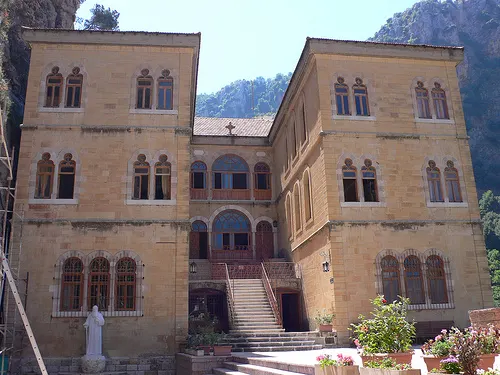 Monastery of St Anthonys of Qozhaya in Lebanon