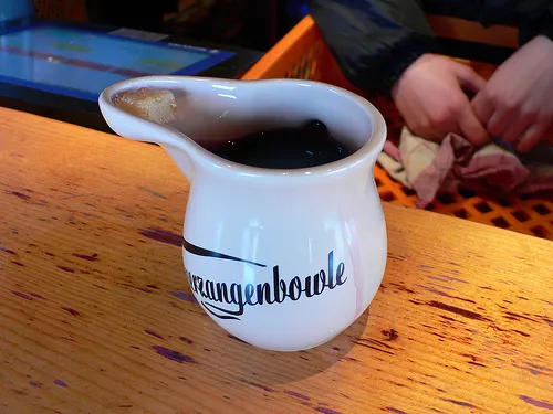 Feuerzangenbowle in Munich Christmas market