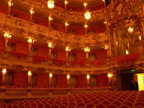 The theatre at the Residenz in Munich