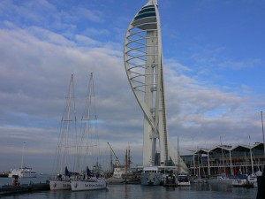 Spinnaker tower at Portsmouth