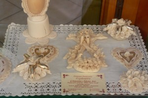 Decorative biscuits in Nuoro, Sardinia