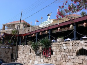 Byblos Fishing club in Lebanon