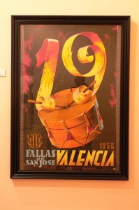 Fallas poster Fallas museum