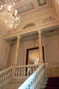 Stairway in the Ceramics Museum in Valencia