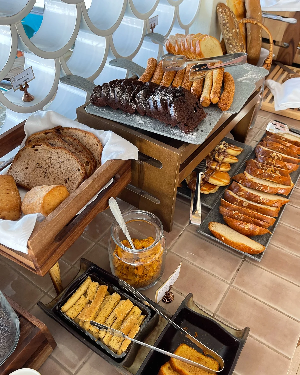 Breakfast at Windmill Bay Hotel Zakynthos Photo Heatheronhertravels.com