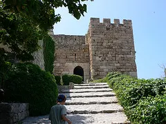 Crusader castle at Byblos in Lebanon 