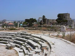 Roman ampitheatre at Byblos in Lebanon