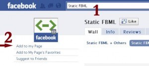 Static FBML