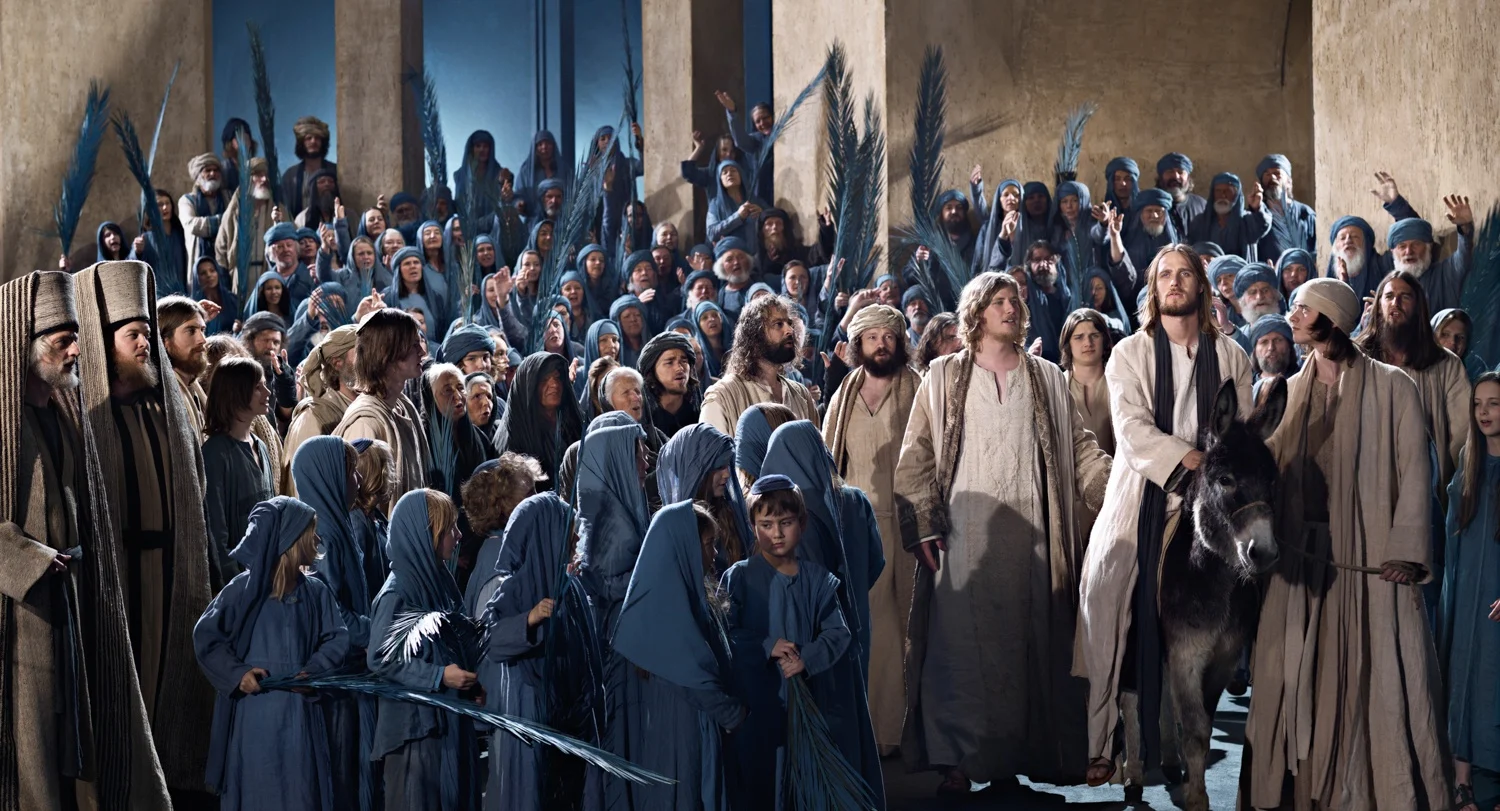 Jesus enters Jerusalem Photos: Oberammergau Passion Play 2020