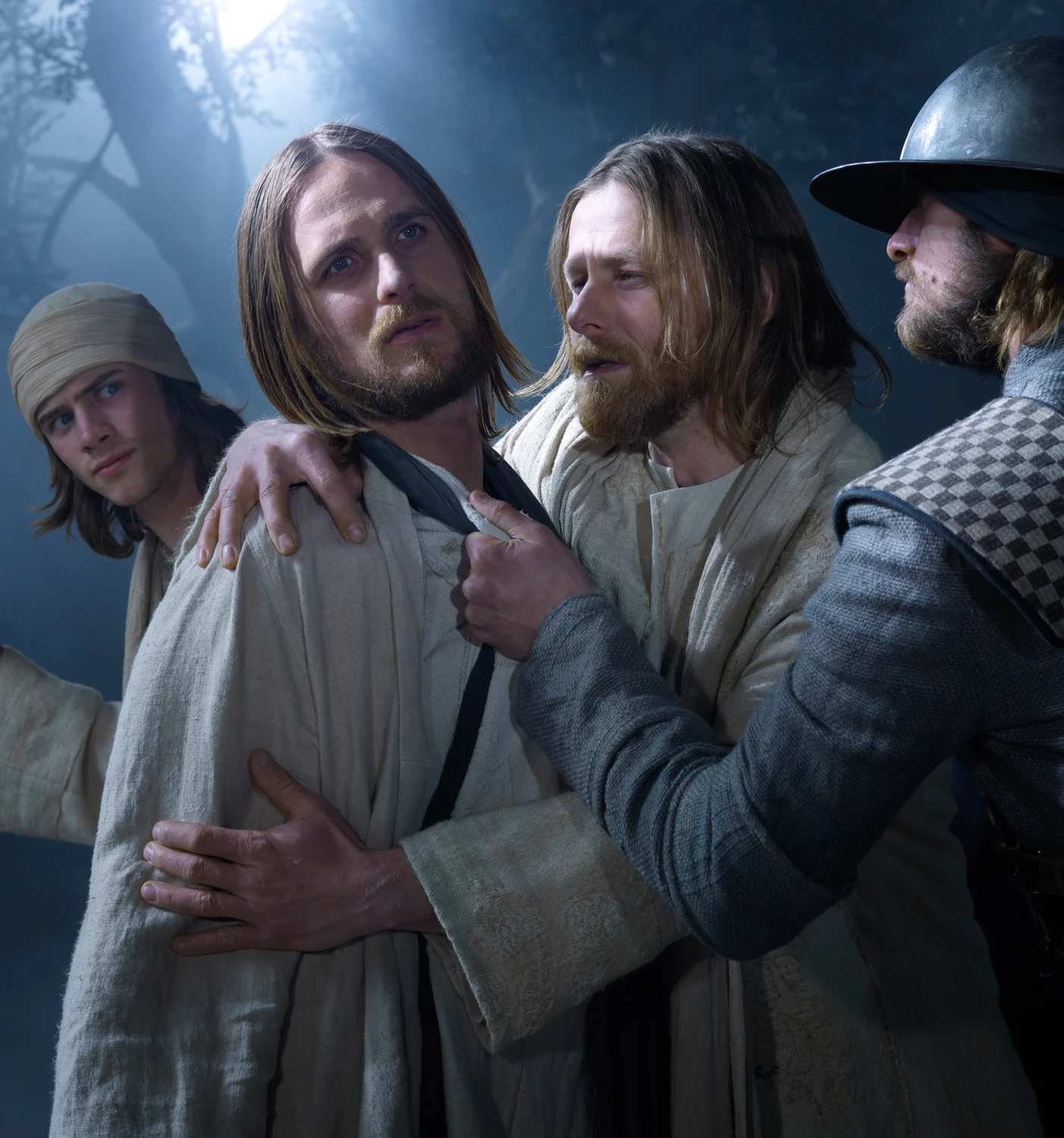 Kiss of Judas - Oberammergau Passion Play 2020 Photos: Oberammergau Passion Play 2020