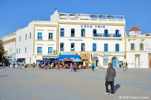 Strolling in Essaouria by Terence Carter