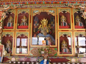Buddhas in Thiksey Monastery