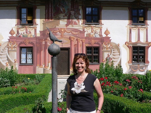 Pilatus House in Oberammergau in Bavaria, Germany