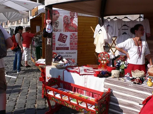 Hungarian Folk art festival in Budapest