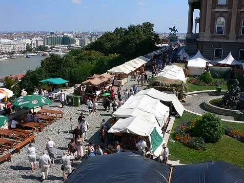 Hungarian Folk art festival in Budapest