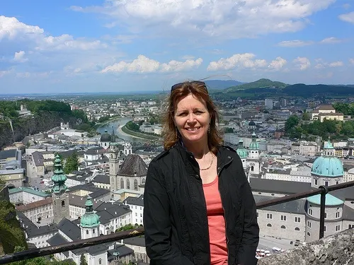 View from the Hohensalzburg Fortress in Salzburg Photo by Heatheronhertravels.com