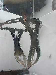 Spiky underwear in the Hohensalzburg Fortress in Salzburg Photo by Heatheronhertravels.com