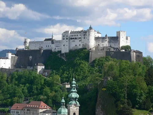 Hohensalzburg Fortress in Salzburg by Heatheronhertravels.com