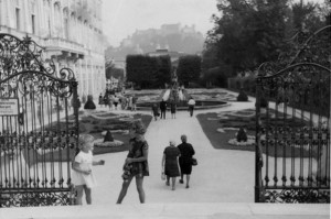 Mirabell Gardens Salzburg 1967