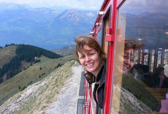 Steam train St Wolfgang