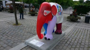 Elephant Parade in Copenhagen