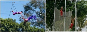 Flying trapeze