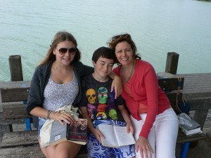 At Lake Ballaton in Hungary with my family Photo: Heatheronhertravels.com