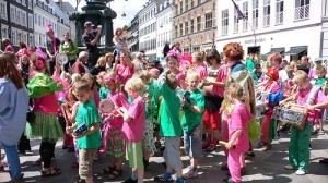 Childrens carnival in Copenhagen