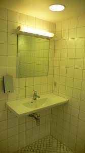 Our bathroom at Ibsens Hotel, Copenhagen