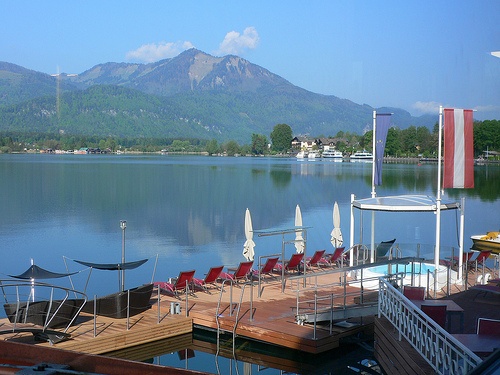 Hotel Weissen Rössl at St Wolfgang in Austria