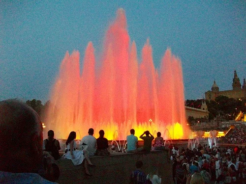 Magic Fountain at Montejuic, Barcelona Photo: Keith Laverack of Flickr
