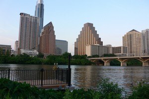 Austin Downtown from the river Photo: Heatheronhertravels.com