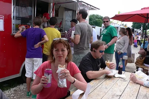 Food Trailers on South Congress, Austin