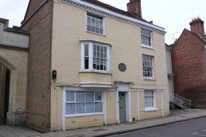 The house where Jane Austin died in Winchester