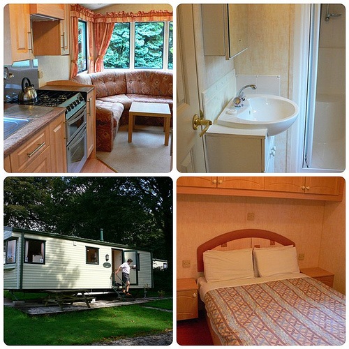 Our Super Finch Mobile Home at Woodovis Park, in Devon Photo: Heatheronhertravels.com