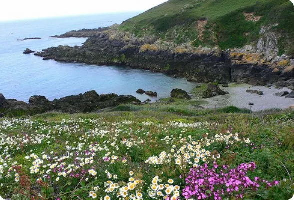 Jerbourg Point on Guernsey Photo: Heatheronhertravels.com